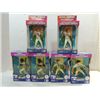 Image 1 : LOT 6 SUPERSTAR BASEBALL FIGURINES: HERSHISER, CLA