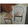 Image 2 : 72X35 MID-CENTURY MODERN WROUGHT IRON DINING TABLE