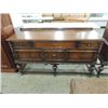 Image 1 : VINTAGE BERKEY FURNITURE CO WALNUT BUFFET 4 DRAWER