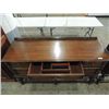 Image 2 : VINTAGE BERKEY FURNITURE CO WALNUT BUFFET 4 DRAWER