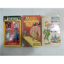 VINTAGE 1971 MAD PAPERBACK BOOKS: SPY VS SPY, (2)