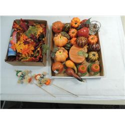HUGE SELECTION OF FALL DECORATIVE ITEMS, CHRISTMAS