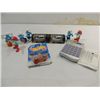 Image 1 : LOT 10 CHILDRENS TOYS: 6 SMURF FIGURES, HOT WHEEL,