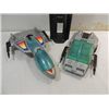 Image 2 : LOT 3 1980S LASER FORCE PLASTIC TOY JET FIGHTER &