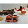 Image 2 : LOT 6 (5) VINTAGE FISHER-PRICE TOY VEHICLES: JEEP,