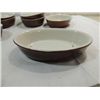 Image 2 : SET OF 8 HALL #573 CERAMIC CUSTARD BOWLS