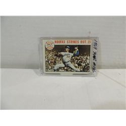 1964 TOPPS #136 BASEBALL PLAYER CARD SANDY KOUFAX