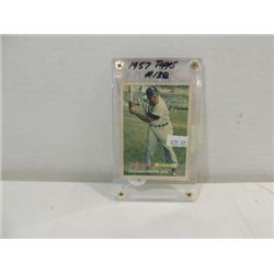 1957 TOPPS #138 BASEBALL PLAYER CARD MINNIE MINOSO