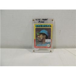 1975 TOPPS #660 BASEBALL PLAYER CARD HANK AARON