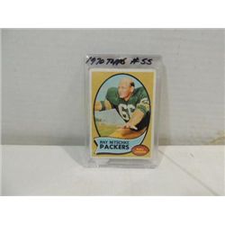 1970 TOPPS #55 FOOTBALL PLAYER CARD RAY NITSCHKE