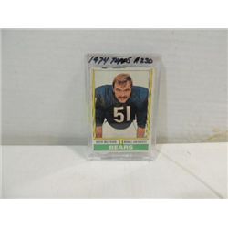 1974 TOPPS #230 FOOTBALL PLAYER CARD DICK BUTKUS