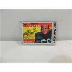 1969 TOPPS #157 FOOTBALL PLAYER CARD RAY NITSCHKE