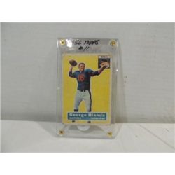 1956 TOPPS #11 FOOTBALL PLAYER CARD GEORGE BLANDA