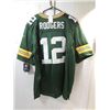 Image 1 : NIKE ON FIELD GREEN BAY PACKERS JERSEY #12 ROGERS