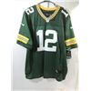 Image 2 : NIKE ON FIELD GREEN BAY PACKERS JERSEY #12 ROGERS