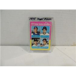 1975 TOPPS #620 BASEBALL ROOKIE CARD GARY CARTER
