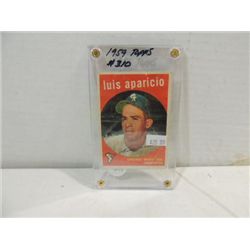 1959 TOPPS #310 BASEBALL PLAYER CARD LUIS APARICIO