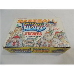 LEAF BASEBALL AWESOME ALL STARS STICKERS WAX PACK