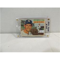 1956 TOPPS #340 BASEBALL CARD MICKEY MCDERMOTT