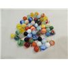 Image 1 : LOT 55 VINTAGE MARBLES: ALL REDS, CORK SCREWS, CAT