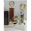 Image 3 : LOT 7 VINTAGE ASSORTED SOCCOR TROPHIES