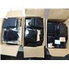 Image 1 : LOT 3 CASES 4X4 & 2X4 BLACK WALL TILE