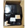 Image 2 : LOT 3 CASES 4X4 & 2X4 BLACK WALL TILE