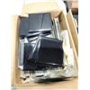 Image 4 : LOT 3 CASES 4X4 & 2X4 BLACK WALL TILE