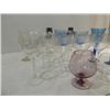 Image 3 : LOT 40 ASSORTED VINTAGE QUALITY STEMWARE: WINE,