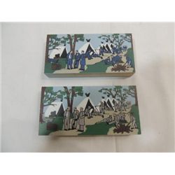 LOT 2 1997 CAT'S MEOW CIVIL WAR COLLECTION WOOD