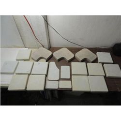 LOT 19 ASSORTED JEWELRY STORE DISPLAY ORGANIZERS: