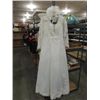 Image 2 : VINTAGE JASMINE SIZE 18 BEADED WEDDING DRESS, SHOE