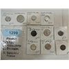 Image 1 : LOT 10 FOREIGN COINS: 2 BELGIUM, 2 ITALY, MEXICO,