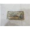 Image 1 : 1900 CANADIAN 25 CENT FRACTIONAL CURRENCY