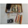 Image 1 : ASSORTED LOT: 1 ANTIQUE WIRE FRAME GLASSES, LARGE
