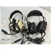 Image 2 : LOT 3 (2) VINTAGE AVIATION HEAD PHONES & 50+ CB'ER