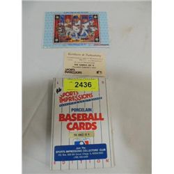 SPORTS IMPRESSIONS KING OF K CARLTON, RYAN, SEAVER