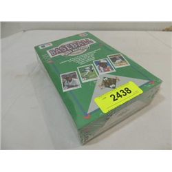 1990 UPPER DECK WAX PACK BASEBALL CARDS BOX