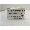 Image 2 : 1988 & 89 SPORTFLICS BASEBALL PLAYER CARDS BUILT