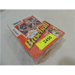 1990 DONRUSS WAX PACK BASEBALL PLAYE RCARD BOX
