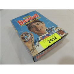 1988 DONRUSS WAX PACK BASEBALL PLAYER CARD BOX