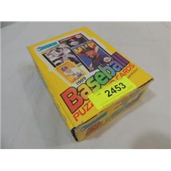 1989 DONRUSS WAX PACK BASEBALL PLAYER CARD BOX