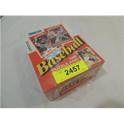 1990 DONRUSS WAX PACK BASEBALL PLAYE RCARD BOX