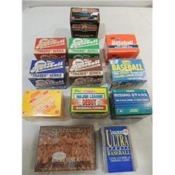 LOT 12 ASSORTED BASEBALL CARDS MINI SERIES: TRADED