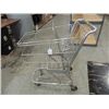 Image 1 : VINTAGE 30"L CHROME GROCERY CART