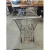 Image 2 : VINTAGE 30"L CHROME GROCERY CART