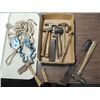 Image 1 : LOT 11 VINTAGE TOOLS: 9 VARIOUS STYLED HAMMERS,