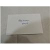 Image 2 : BILL WEBER SIGNATURE AUTOGRAPH COA