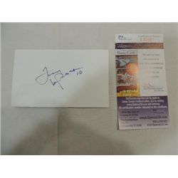 TONY LAROSA SIGNATURE AUTOGRAPH ON CARD COA