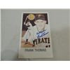 Image 1 : FRANK THOMAS SIGNATURE AUTOGRAPH ON CARD